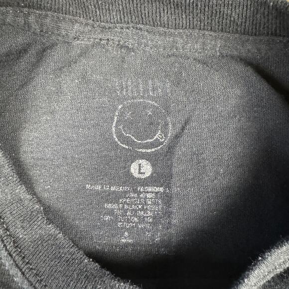 Nirvana In Utero T-Shirt‎ Unisex Adult Large Black 2016 Grunge Graphic Tee - Picture 4 of 8